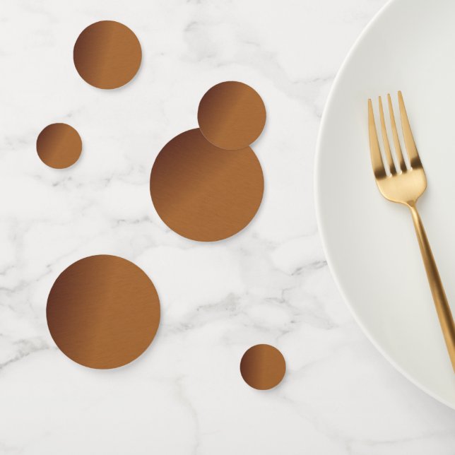 Brushed Copper Look 2 Confetti (Group)