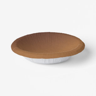 Brushed Copper Look 2 Paper Plate