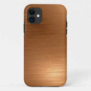 Brushed Copper Look iPhone 11 Case