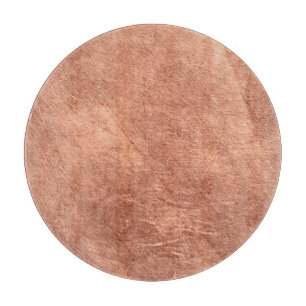 Brushed copper surface, metallic texture. cutting board