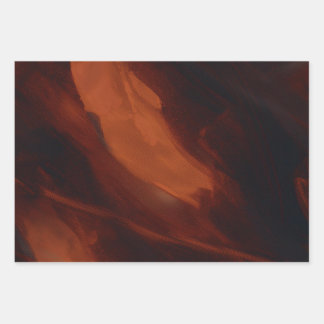 Brushed Copper Wrapping Paper Sheet