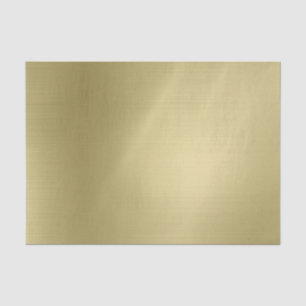 Brushed Deep Gold Tissue Paper