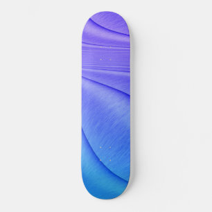 Brushed Lavender to Violet Contour Design Skateboard