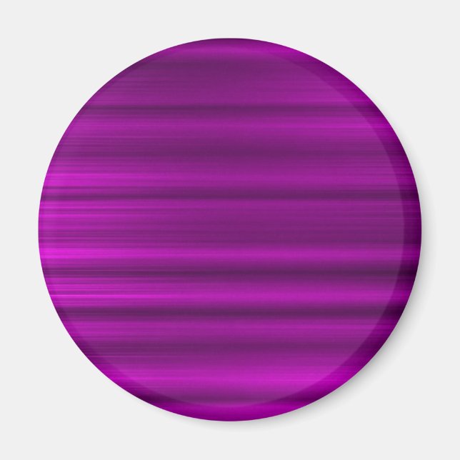 Brushed Magenta Purple Magnet (Front)