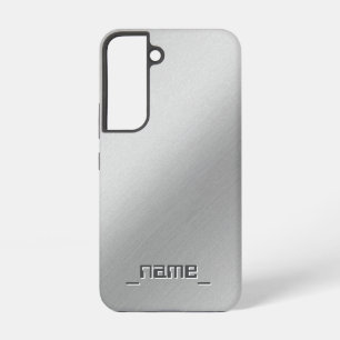 Brushed Metal design - Samsung Galaxy Case