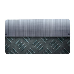 Brushed Metal Diamond Plate Template