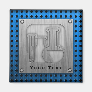 Brushed Metal-look Chemistry Magnet