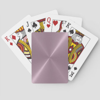 Brushed Metal Playing Cards