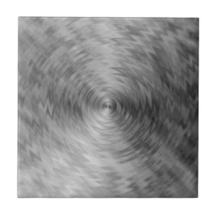Brushed Metal Silvery Steel Metallic Abstract Ceramic Tile