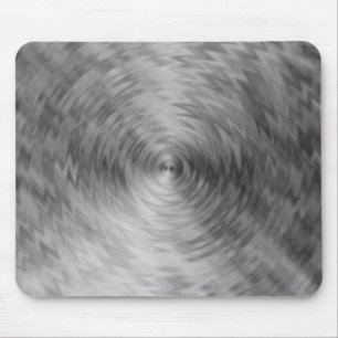 Brushed Metal Silvery Steel Metallic Abstract Mouse Pad