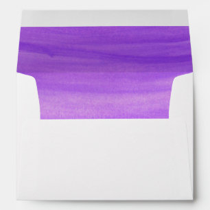 Brushed Ombre Watercolor Lined Envelopes