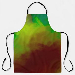 Brushed Painted Abstract Background. Brush stroked Apron