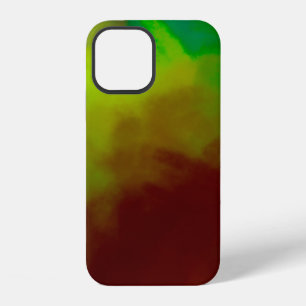Brushed Painted Abstract Background. Brush stroked iPhone 12 Case