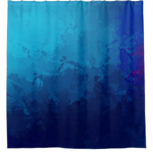 Brushed Painted Abstract Background. Brush stroked Shower Curtain