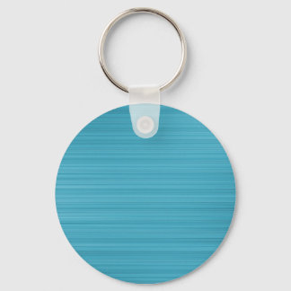 Brushed Pale Blue Key Ring