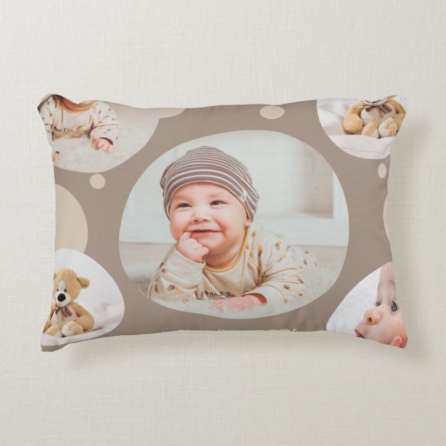 Brushed Polyester Decorative Cushion (Front)