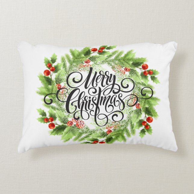 Brushed Polyester Decorative Cushion (Front)