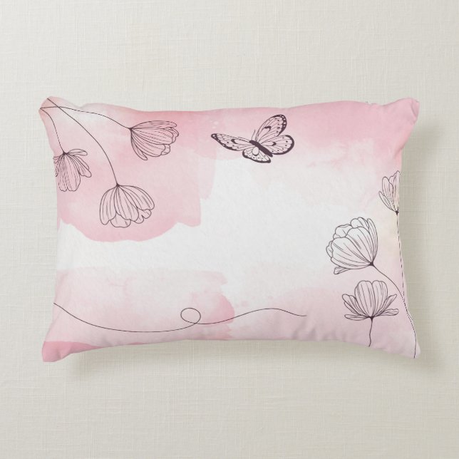 Brushed Polyester Decorative Cushion (Front)