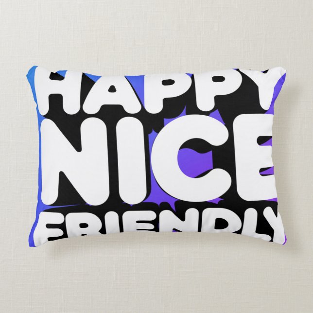 Brushed Polyester Decorative Cushion (Front)