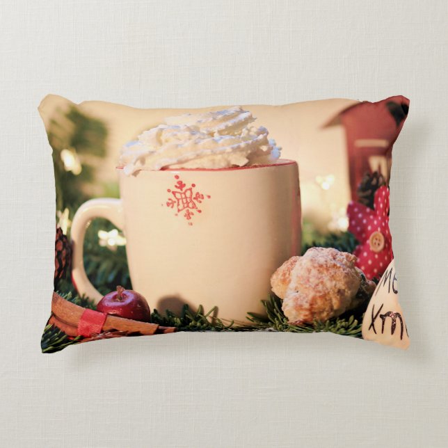Brushed Polyester Decorative Cushion (Front)