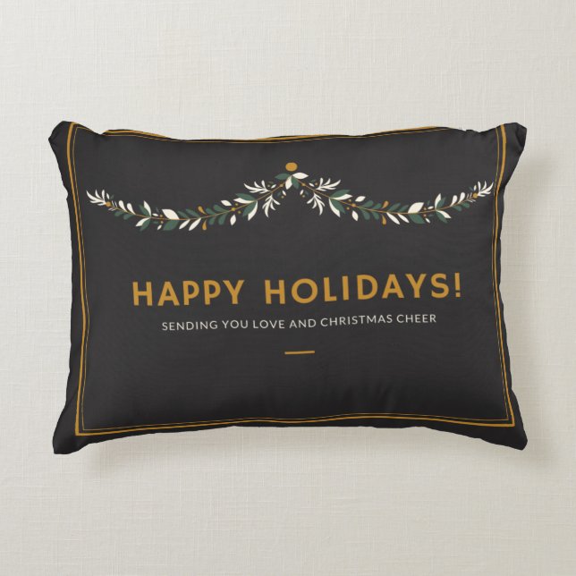 Brushed Polyester Decorative Cushion (Front)