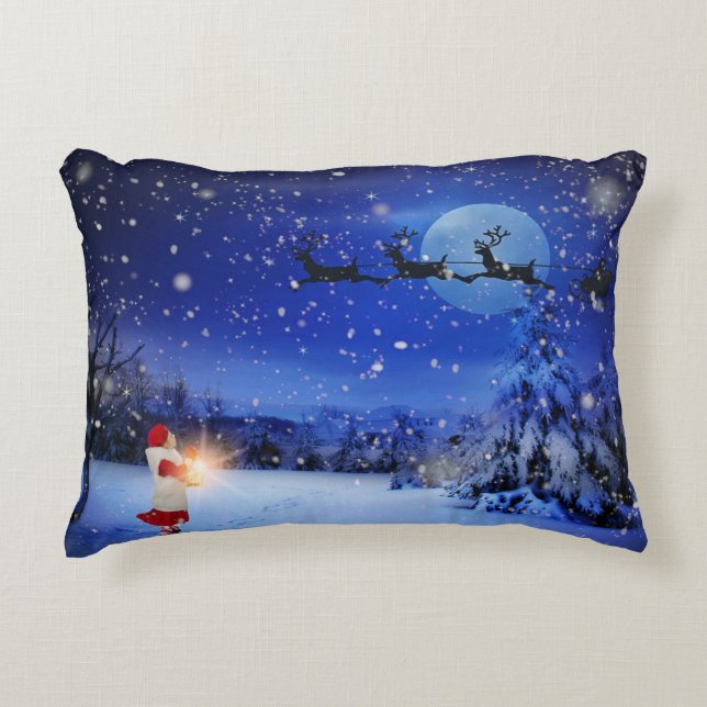 Brushed Polyester Decorative Cushion (Front)