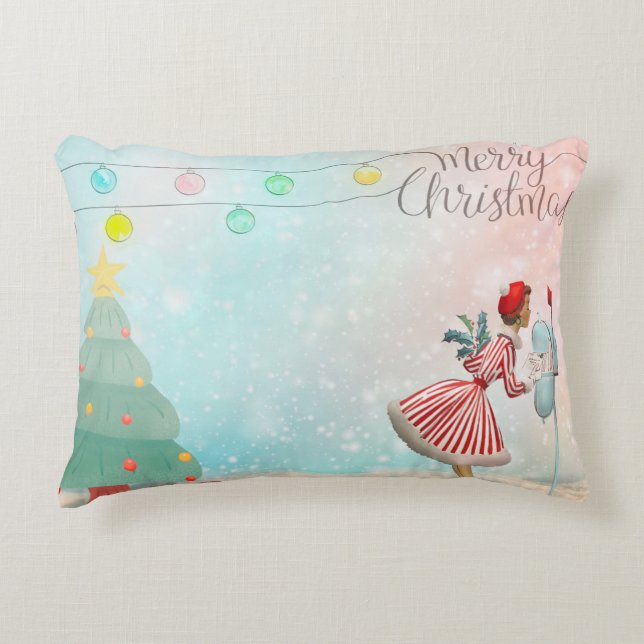 Brushed Polyester Decorative Cushion (Front)