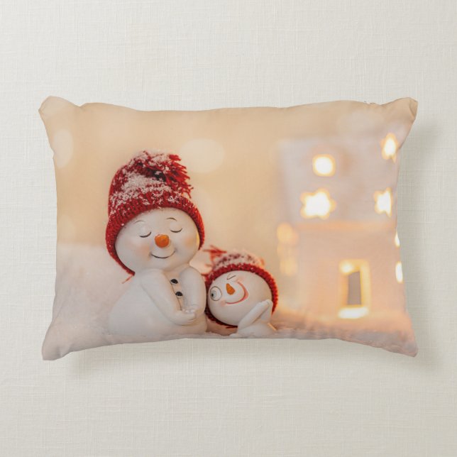 Brushed Polyester Decorative Cushion (Front)