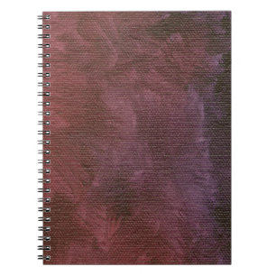 Brushed Purple Faux Finish Notebook