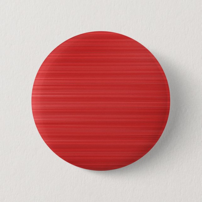 Brushed Red 6 Cm Round Badge (Front)