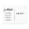 Brushed Save the Date Postcard