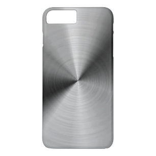 Brushed silver metal iPhone 8 plus/7 plus case