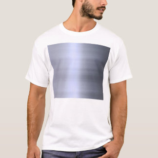 Brushed Silver Metal Textured T-Shirt