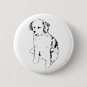 Brushed Spirit, Friendly Mood 6 Cm Round Badge