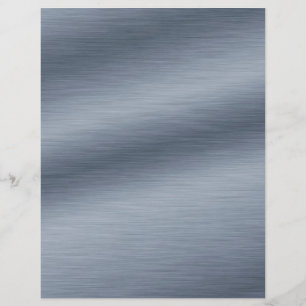 Brushed Steel Elegant Create Your Own Flyer