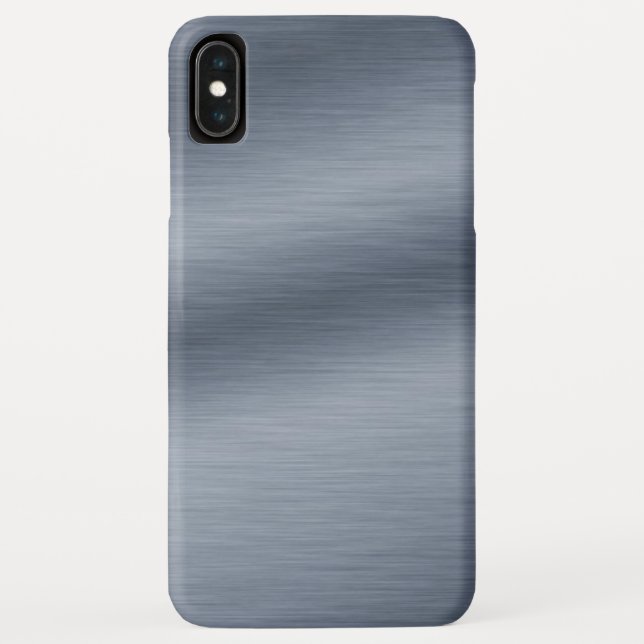 Brushed Steel Look Background Case-Mate iPhone Case (Back)