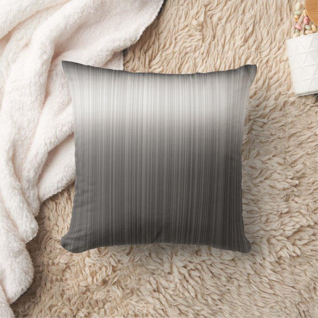 Brushed Steel Metal Pillow (Blanket)