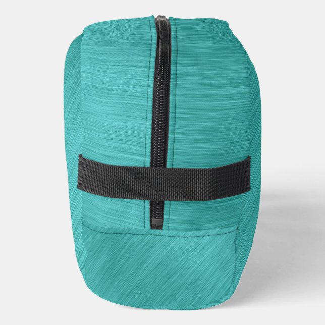 Brushed Turquoise Delight Dopp Kit (Left)
