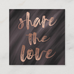 Brushed Typography   Loyalty Card