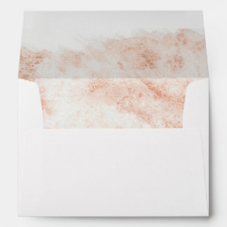 Brushed with Rose-Gold Envelope