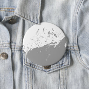 Brushstroke 11 10 cm round badge