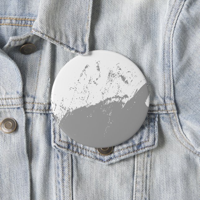 Brushstroke 11 10 cm round badge (In Situ)