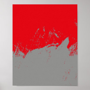 Brushstroke 12 poster
