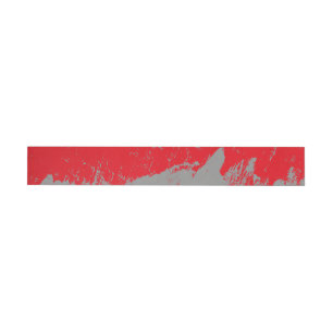 Brushstroke 12 wraparound address label