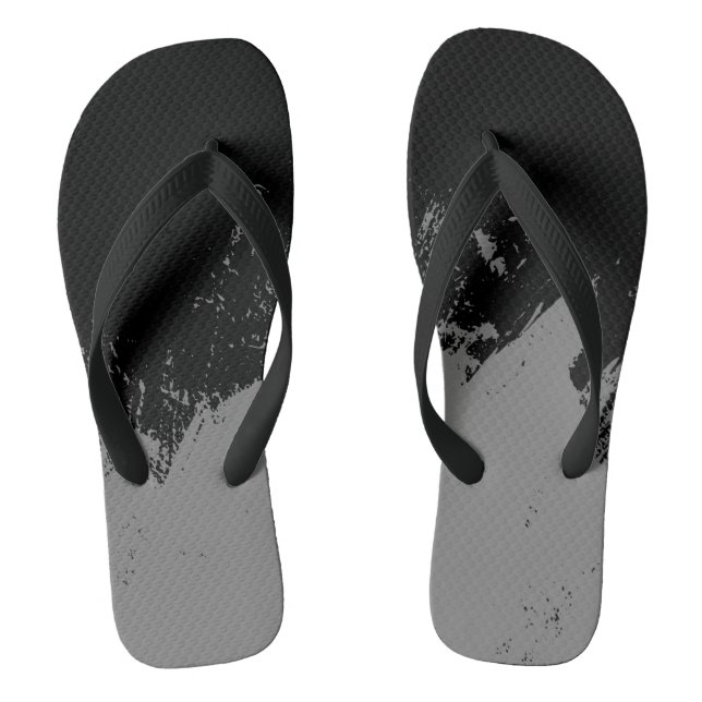 Brushstroke 2 thongs (Footbed)