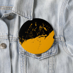 Brushstroke 3 10 cm round badge