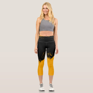 Brushstroke 3 capri leggings
