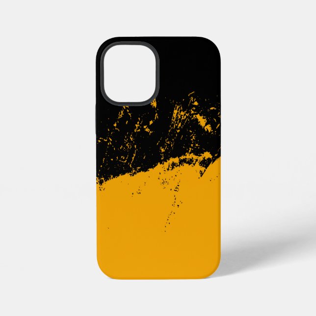 Brushstroke 3 iPhone case (Back)