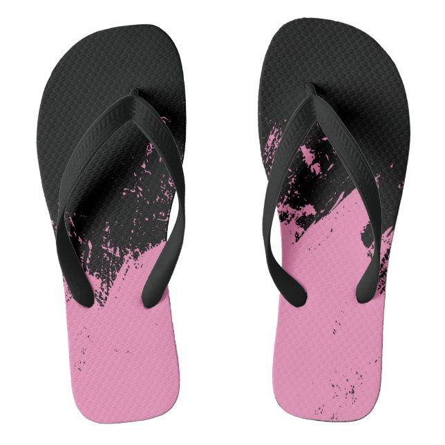 Brushstroke 4 thongs (Footbed)