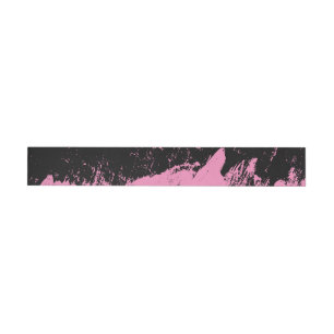 Brushstroke 4 wraparound address label
